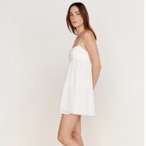 COPY - Reformation Catarina Dress NWT Size 2 in Deadstock white